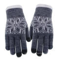 Unisex Jacquard Fashion Winter Magic Gloves Ciclo de esquí Guantes de invierno